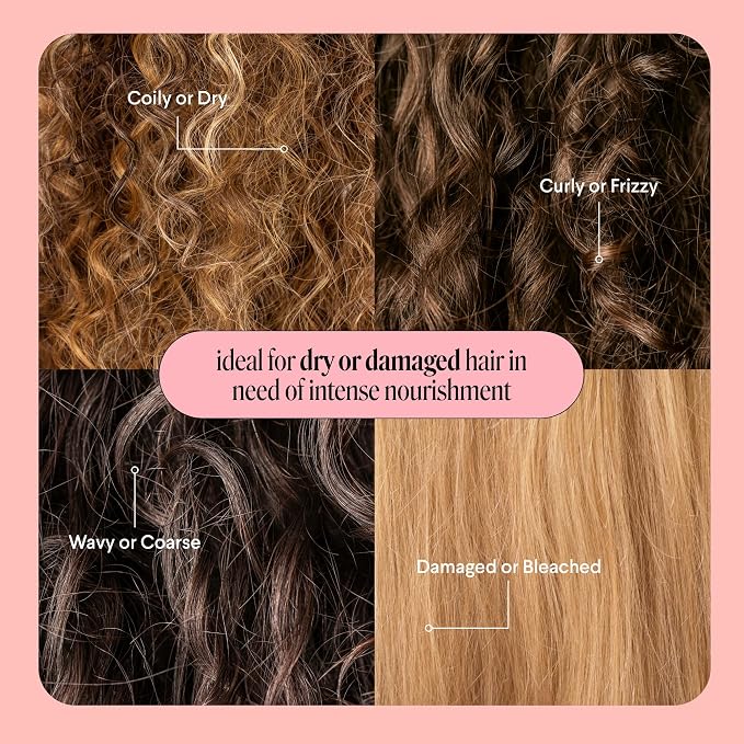 MONDAY HAIRCARE Repair Shampoo and Conditioner Set (2 Count) 12 oz For Dry to Damaged Hair Made with Keratin, Coconut Oil, Shea Butter, and Vitamin E