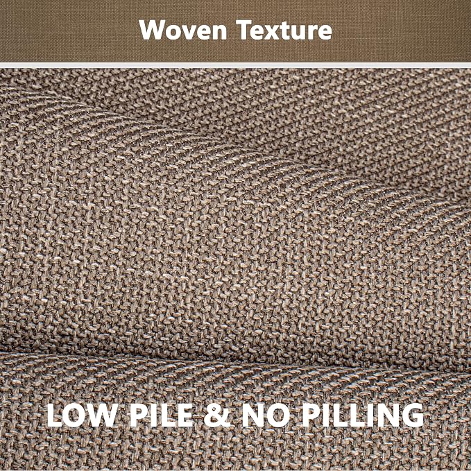 Ultra Thin Bathroom Rugs Non Slip Bath Mat 17" x 32", Bathroom Mat Quick Dry Machine Washable Rugs Perfect for Shower, Camel