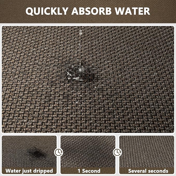 Long Bathroom Rugs Runner Bathroom Mat Quick Dry Machine Washable Bathroom Rugs Ultra Thin Door Mat, 17" x 47"