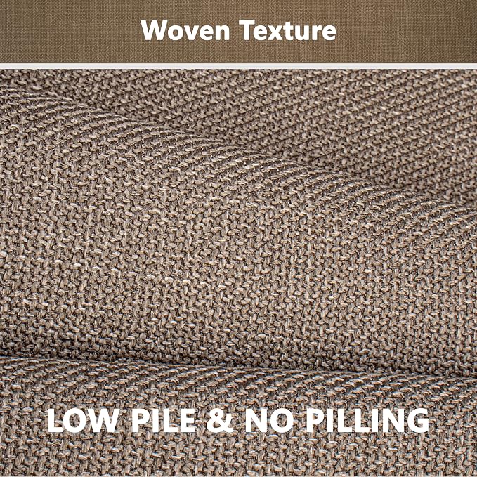 Large Bathroom Rugs Runner Bathroom Mat Quick Dry, Non Slip Bath Mat, Machine Washable Rugs 17"x 47", Camel, Thin Bath Mat Fit Under Door